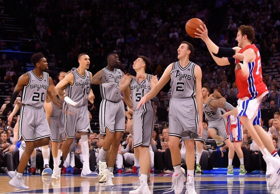 2018年NBA马刺对76人巅峰对决：德罗赞恩比德对决，经验与心理素质决定胜负(图2)